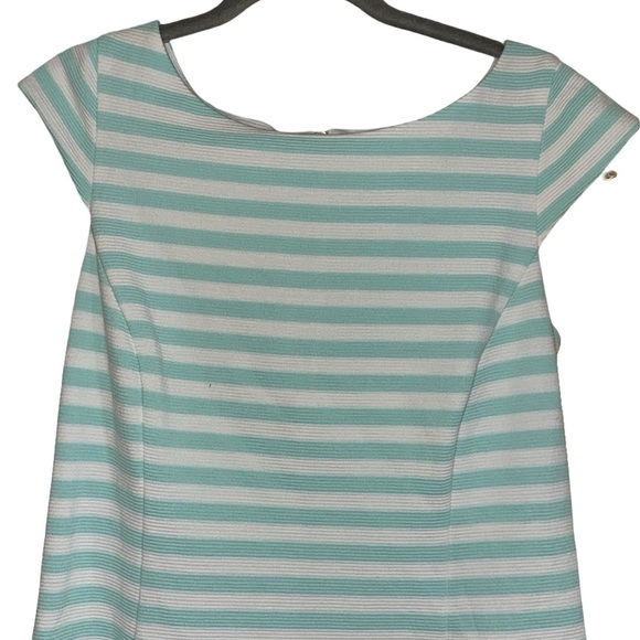 Lilly Pulitzer Lana Cap Sleeve Engineer Striped Dress Size Medium - Picture 9 of 13